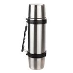 Insulated Stainless Steel Water Bottle | 1L Vacuum Flask, 2 Cups