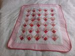 Patchwork Baby Girl Hand Made Quilt