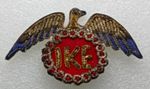 IKE Dwight D Eisenhower Bullion Brooch