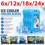 Freezer Ice Blocks Reusable Cool Cooler Pack Bag Freezer Picnic Travel Lunch Box