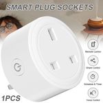 1 Pack Wifi Smart Life Plug Sockets Power Socket For Amazon Alexa Google Home UK