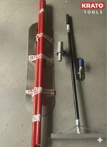 Concrete Finishing Tool Set - Easy Float, Hand Float and Rake