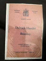 Dulwich Hamlet V Bromley 17/4/1956 ISTHMIAN LEAGUE - SENIOR SECTION