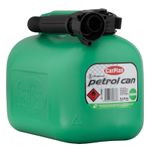 TPH005 5L Fuel Can Unleaded Petrol (Green)