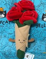 2026 Brand New JellyCat Amuseable Rose Bouquet soft toy 30cm- UK HOT SALE UK
