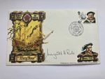 MARITIME HERITAGE THE MARY ROSE 1982 FDC SIGNED BY MARGARET H RULE