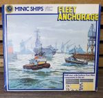 Hornby Minic Ships M904 Fleet Anchorage Set 1:1200 Scale Vintage Model