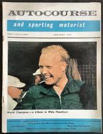 AUTOCOURSE Magazine Jan 1959 Vol 9 No 34 ASTON MARTIN Mk III TEST Porsche 718
