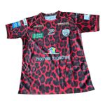 Leigh Leopards Rugby League Home Shirt 2024 - Patrick Medium Red Jersey Top