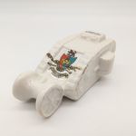 Clarence Crested China WWI Model Of British Tank City of Coventry Militaria 