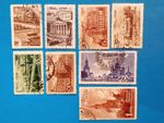 Russia / Soviet Union stamps,  year 1946, MI 1056 - 1063. Used. Moscow