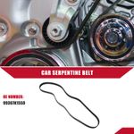 Car Serpentine Belt No.99367K1550 for Toyota Highlander 2008 2009 Base EPDM