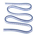 Flexible Ruler 36 Inch 90cm Curve Ruler for Engineering Drawing, Blue