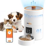 Automatic Cat Feeder, Large 9L, APP Timer Food Dispenser, Keep Food Fresh