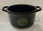MARMITE BRANDED~SOUP CROCK POT~DISH~BOWL~UNUSED~LN~HEIGHT 3”~DIAMETER 4.75”
