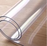 CLEAR PVC VINYL TABLE COVER 120-1000 MICRON THICK WATERPROOF TABLE PROTECTOR