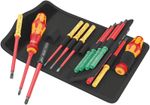 Wera Kraftform Kompakt VDE 17 Universal 1 Tool Finder 17 Pce VDE Screwdriver Set