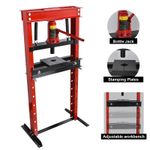 12 Ton Benchtop Hydraulic Shop Press H-Frame Garage Press with Press Plates UK