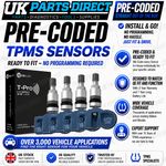 TPMS Tyre Pressure Sensors for BMW 5 Series (18-23) (G30/G31/G38) - SET OF 4
