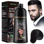 Black Hair Color Shampoo for Gray Hair New Instant Herbal Hair Dye Shampoo 500ml