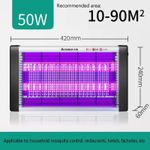 30W Bug Zapper Electric Insect Fly Killer Mosquito Pest Trap UV LED Indoor Lamp