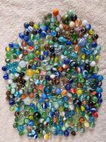 326 x Rare Vintage Collection Various Glass Marbles Job Lot
