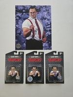 IRS Mike Rotunda WWF WWE Wrestle Crate Bundle Micro Brawlers CHASE + Autographs