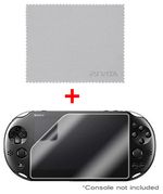 OFFICIAL Sony Playstation PS VITA Clear Front Screen Protector & Cleaning Cloth