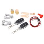 2 Pack 12V Remote Control Switch Relay Dual Wireless Controllers For Vehicles