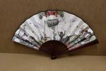 NEW Official Merchandise Hendrick's Classy Wooden Hand Fan - HENDRICKS GIN