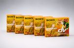 5 x Sony Premium Mini DV Tapes 60 Min SP / 90 Min LP DVM60 New Sealed