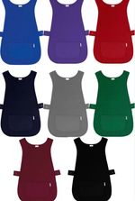 Tabard Self Kitchen Apron Men And Women Ladies Cleaning Aprons With Pockets