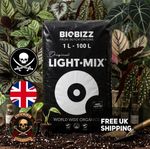 Organic Biobizz Light-Mix 1-100L Houseplant Potting Soil Propagation Repotting