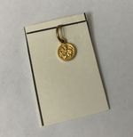 Tiny Small Rolled Gold Filled St Christopher Pendant Charm Childrens Religious