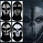 Ghost Call of Duty Knitted Balaclava Face Mask Skull Cosplay Airsoft Hood Hat UK
