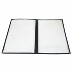 BarBits American Style A4 Menu Cover - 2 Page 4 Sides Facing Heavy Duty Holder