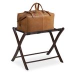Folding wooden luggage rack Lightweight Easy Assembly Folding Suitcase Stand