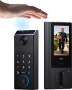 eufy FamiLock S3 Max Smart Lock Palm Vein Recognition Deadbolt Doorbell 2K Cam