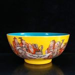 Antique Chinese Qing Dynasty Famille Rose Bowl
