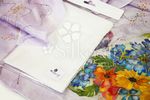 Silkcraft Pure silk scarf -white- for silk painting- 25x150cm- Ponge 5 silk