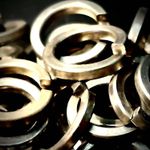 Metric Split Spring Lock Washers Square Section A2 Stainless Steel