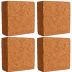 4 x 60L Coco Coir Block Peat Free Compost Brick Soil Grow Medium Expands Natural