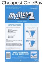 Mylites2 Standard Size Comic Bags - Silver Age Mylar Sleeves (50 Pack)