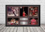 Michael Jordan Chicago Bulls NBA Signed Photo Autographed Poster  Memorabilia