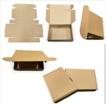 300x Cardboard Postal Boxes 295x210x70mm – Brown Shipping Packing Boxes