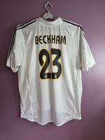 Mens Adidas Real Madrid 2004-05 Home Football Shirt Beckham 23 Large