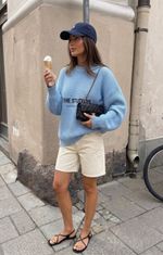 Nobody's Child Cream Denim Brixton Shorts RRP £59