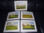 job lot 50  Famous Golf Course Prints