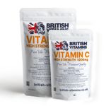 Vitamin C 1000mg Dietary Supplement Vegan *Additive Free*