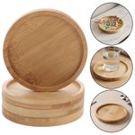 40 pcs Bamboo Mosaic , 3.75" Round Mosaic Blanks